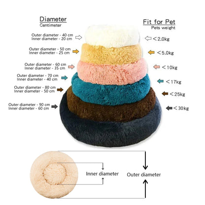 CALMNEST Donut Hondenbed - Stressvrij slapen en liggen, ook overdag!