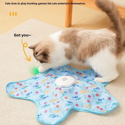 PAWPLAY Interactieve Kattenmat - Nooit meer een kat die zich verveelt, of je nou wel of niet thuisbent!