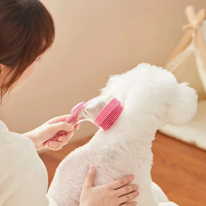 SOAPBRUSH Badborstel met Zeephouder - Makkelijk én leuk je huisdier wassen!