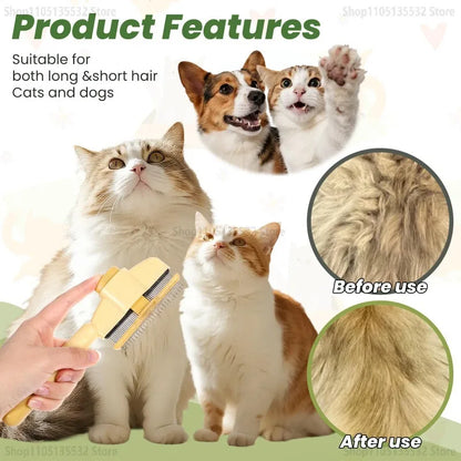 Geschikt voor lang en kort haar bij hond en kat