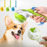SOAPBRUSH Badborstel met Zeephouder - Makkelijk én leuk je huisdier wassen!