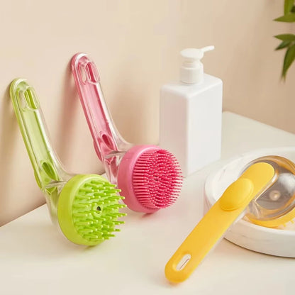 SOAPBRUSH Badborstel met Zeephouder - Makkelijk én leuk je huisdier wassen!