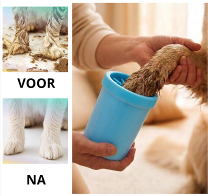 PAWFRESH Hondenpoot-Reiniger - Modderpoten schoon in een paar seconden!