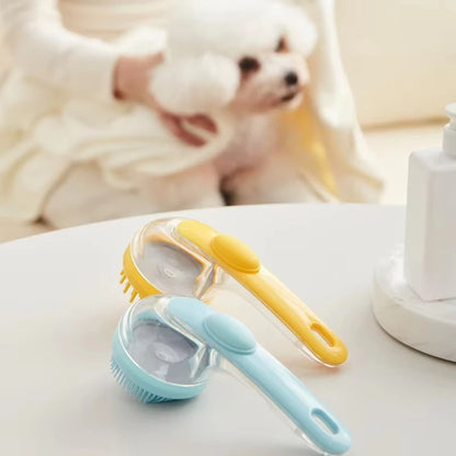 SOAPBRUSH Badborstel met Zeephouder - Makkelijk én leuk je huisdier wassen!