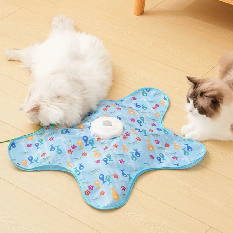 PAWPLAY Interactieve Kattenmat - Nooit meer een kat die zich verveelt, of je nou wel of niet thuisbent!