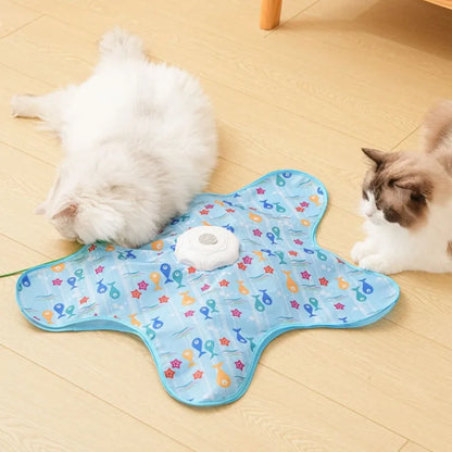 PAWPLAY Interactieve Kattenmat - Nooit meer een kat die zich verveelt, of je nou wel of niet thuisbent!