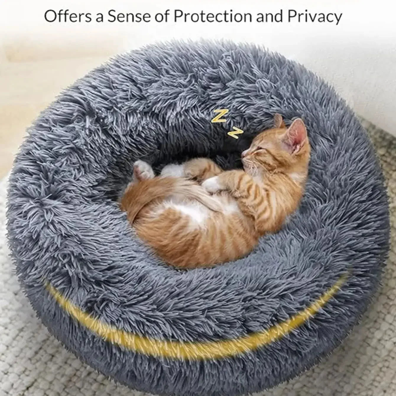 CALMNEST Donut Hondenbed - Stressvrij slapen en liggen, ook overdag!