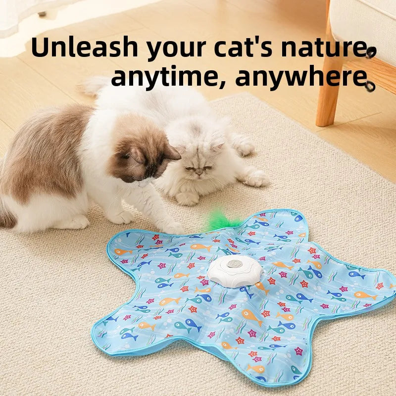 PAWPLAY Interactieve Kattenmat - Nooit meer een kat die zich verveelt, of je nou wel of niet thuisbent!