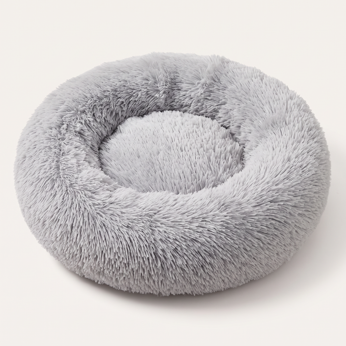 CALMNEST Donut Hondenbed lichtgrijs