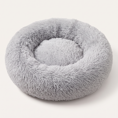 CALMNEST Donut Hondenbed lichtgrijs