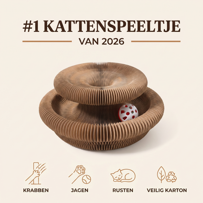 PurrSpin Pro - Interactief Kattenspeeltje voor Katten en Kittens