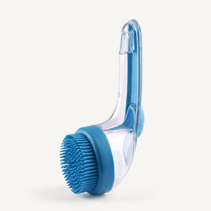 SoapBrush Badborstel met zeephouder blauw - hoofdfoto
