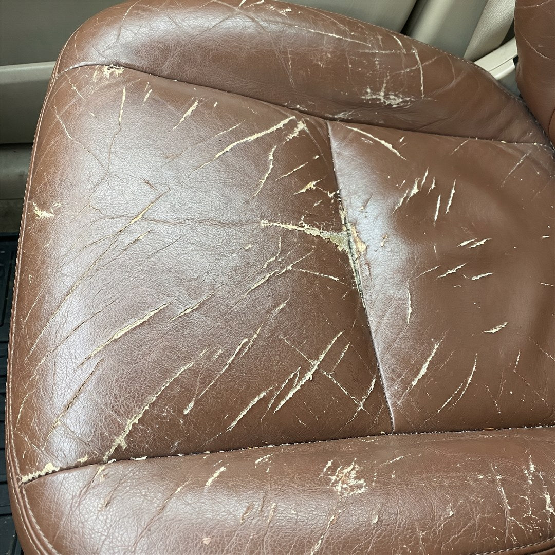 Krassen op de bekleding
