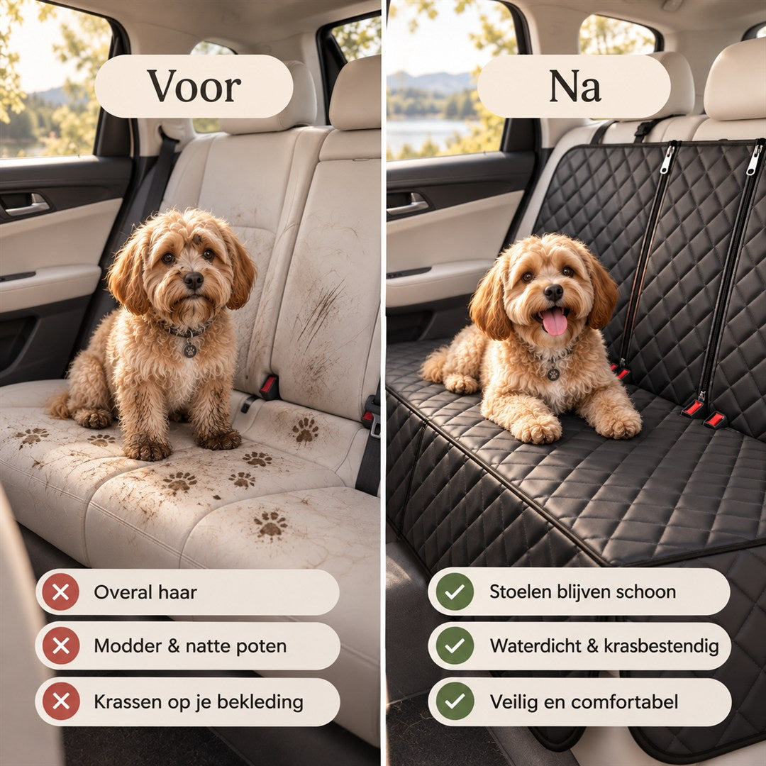 Voor en na: van vieze stoelen naar schoon en beschermd