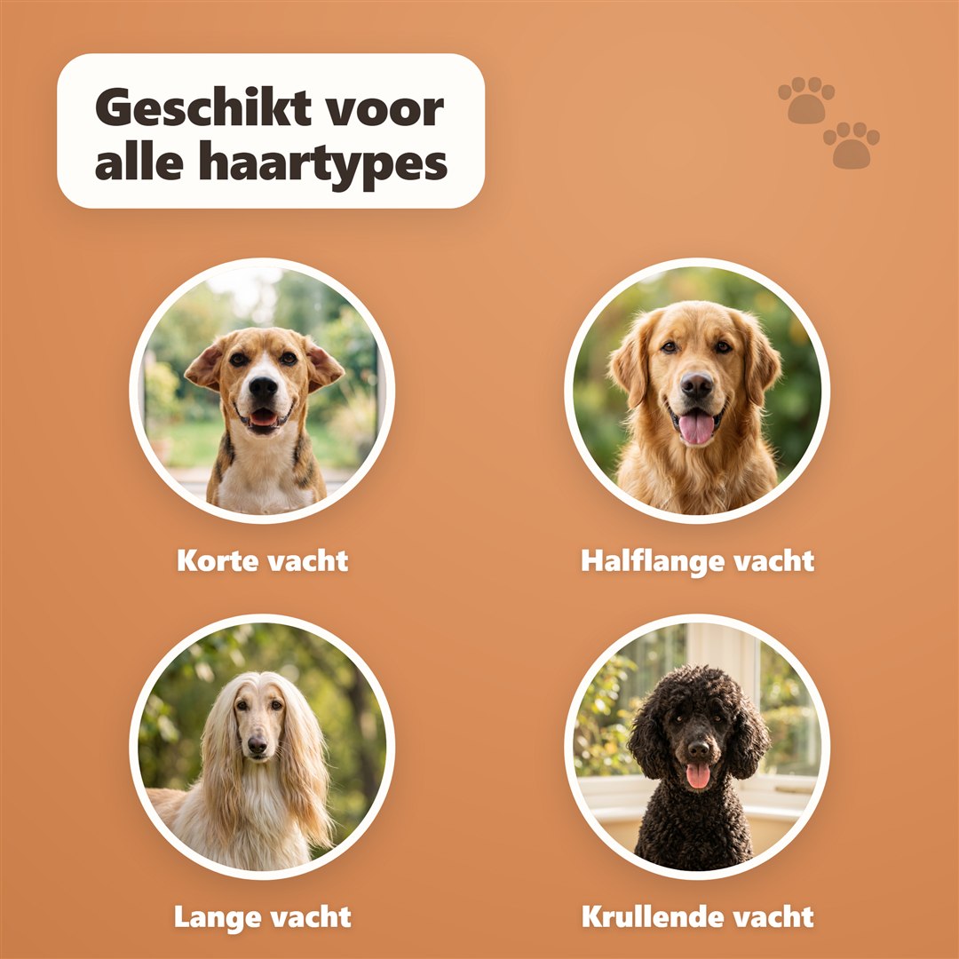 Geschikt voor alle haartypes