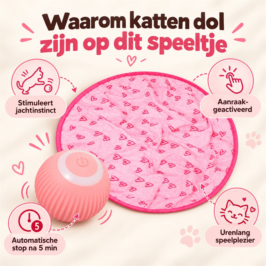 Waarom katten dol zijn op de jachtmat